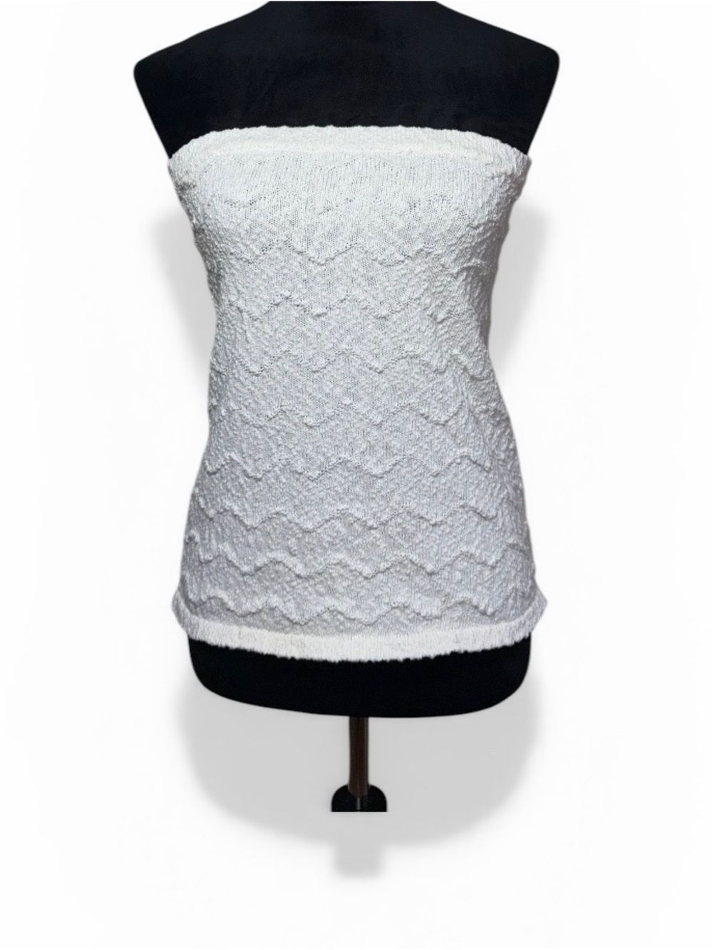 Emory Park Cream Knit Sweater Top